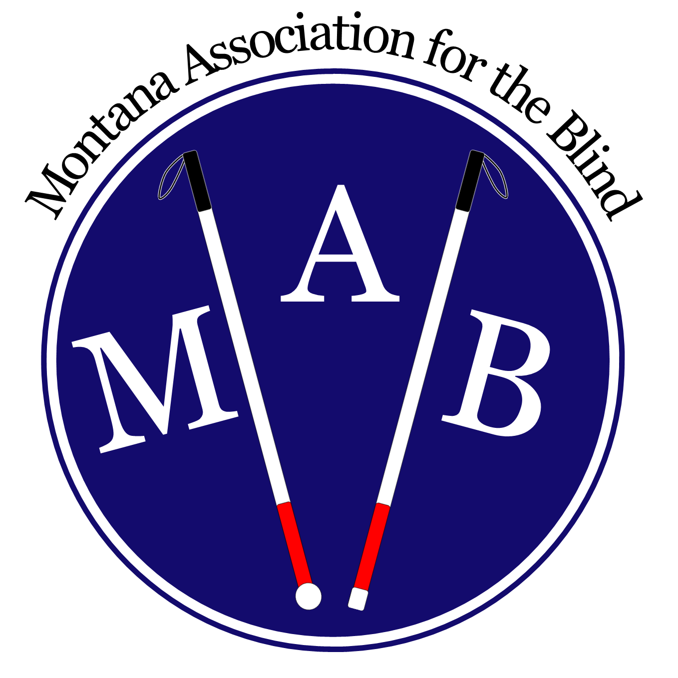 Montana Association for the Blind logo